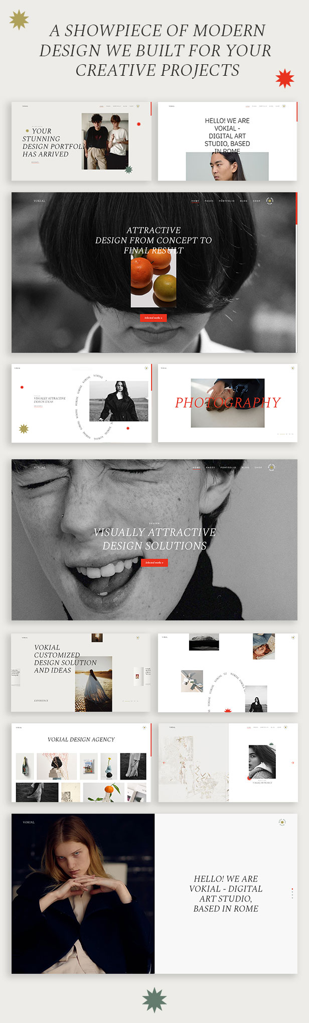 Vokial - Creative Agency Theme - 1